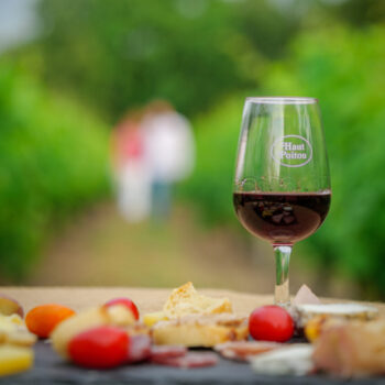 Apéritif dans les vignes ©Agence Départementale du Tourisme de la Vienne